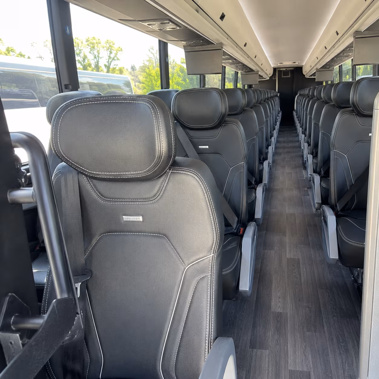charter buses for greensboro wedding weekends at triad area venues