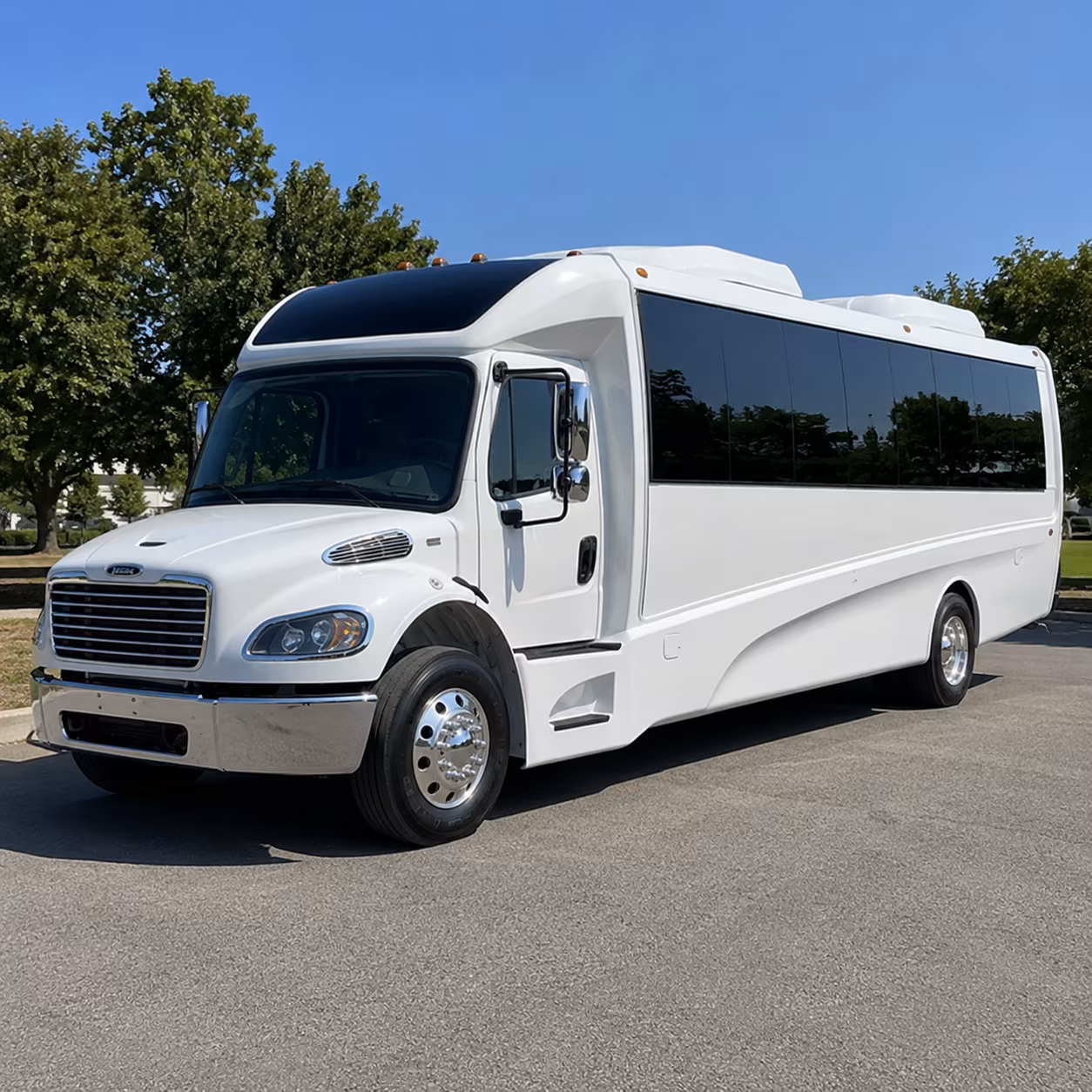 corporate and convention shuttle buses in greensboro