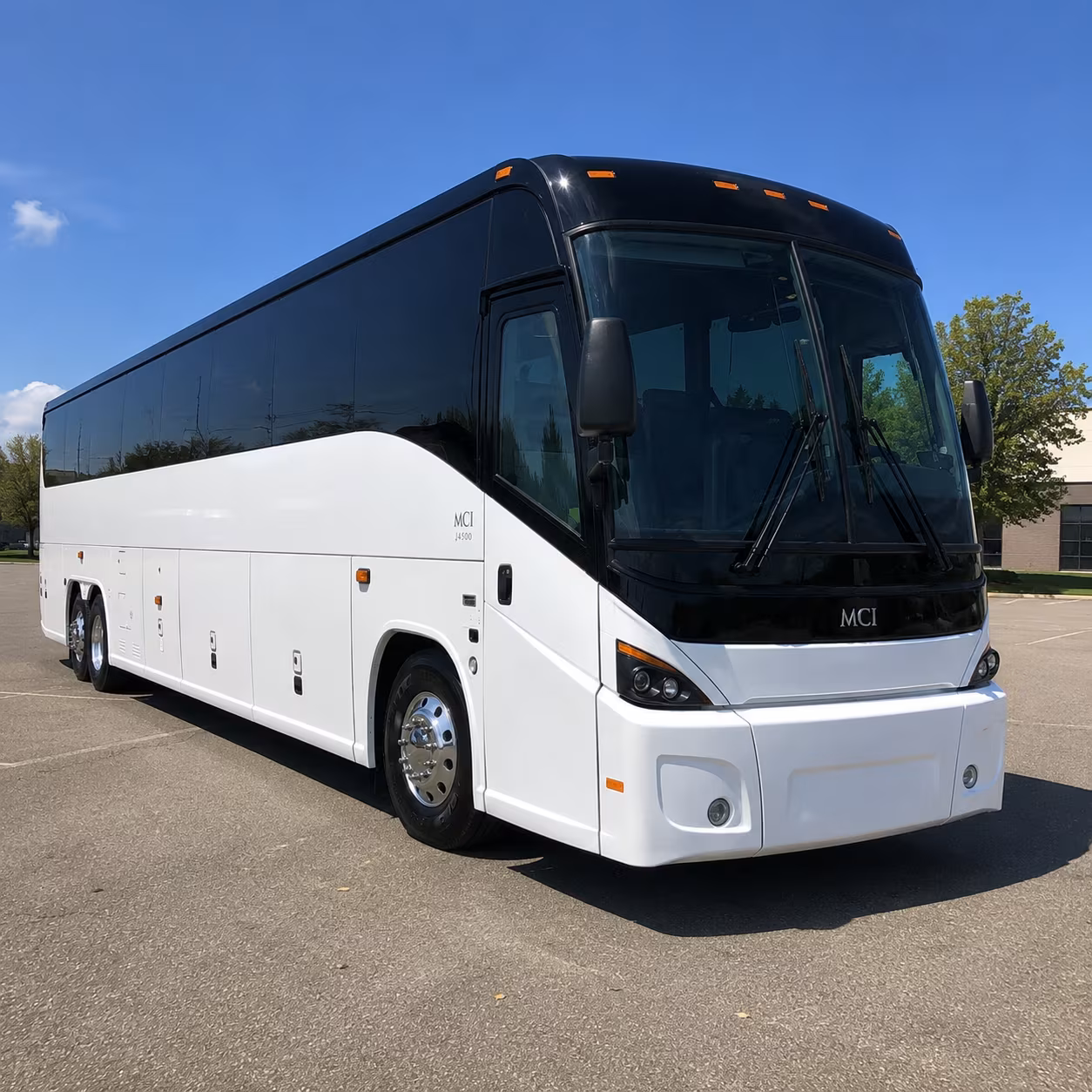 greensboro 45 passenger charter bus