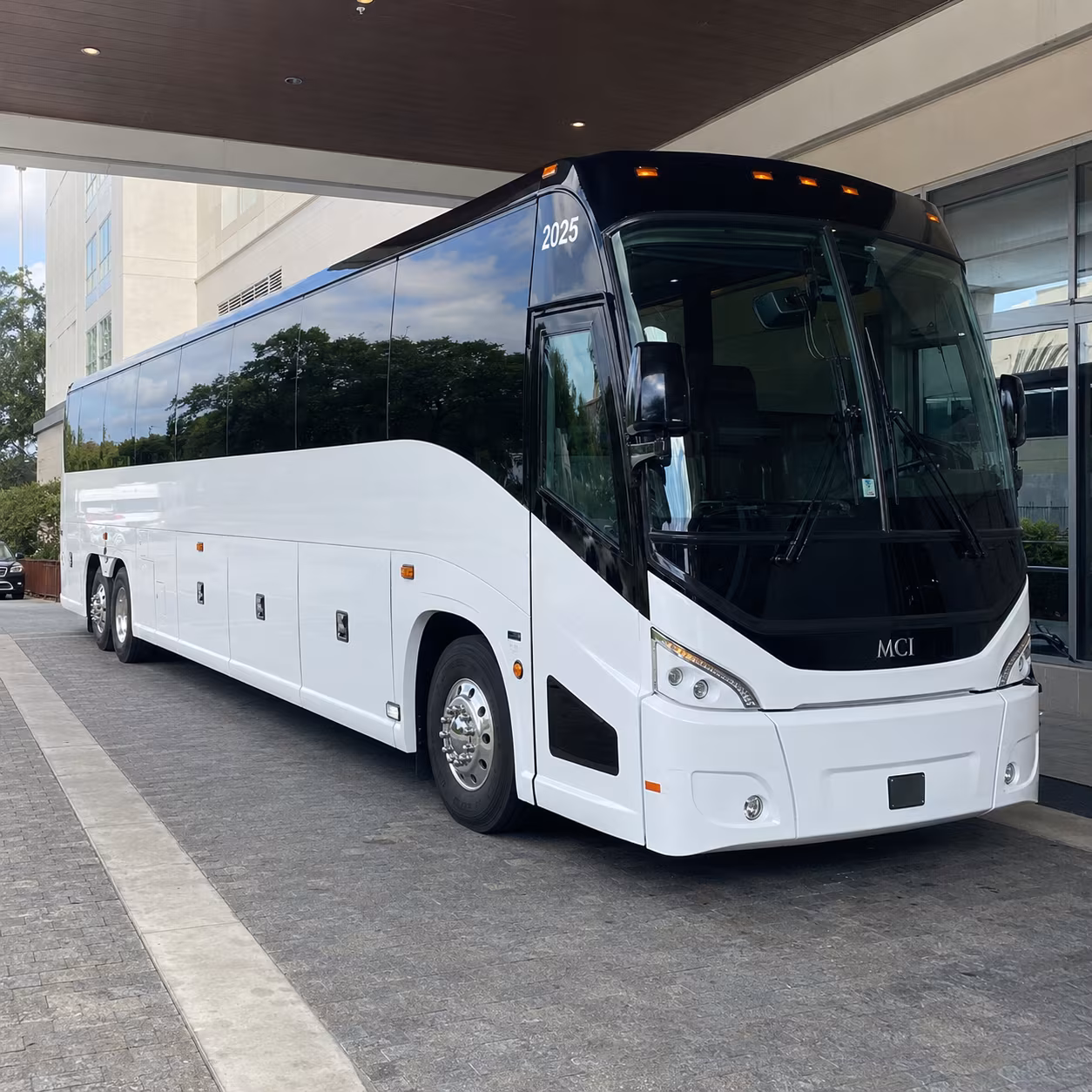 greensboro 54 passenger charter bus