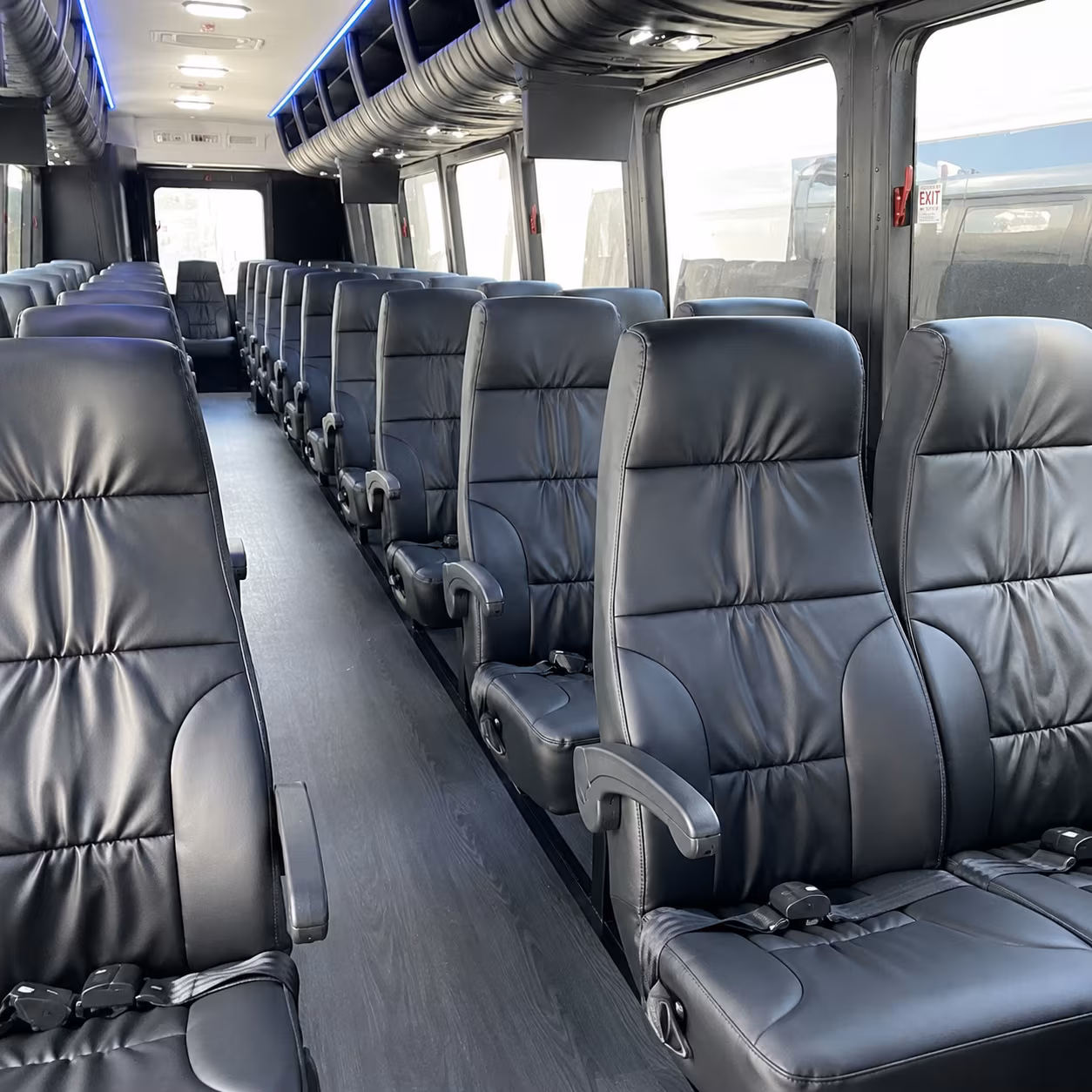 greensboro birthday party transportation onboard seating