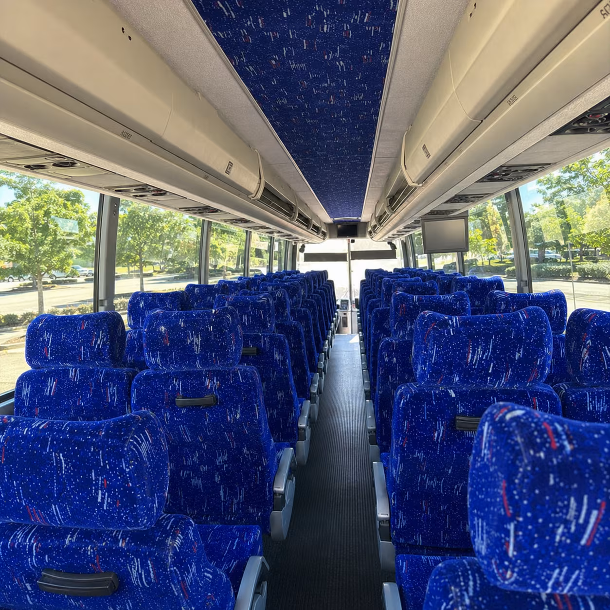 greensboro charter bus inside