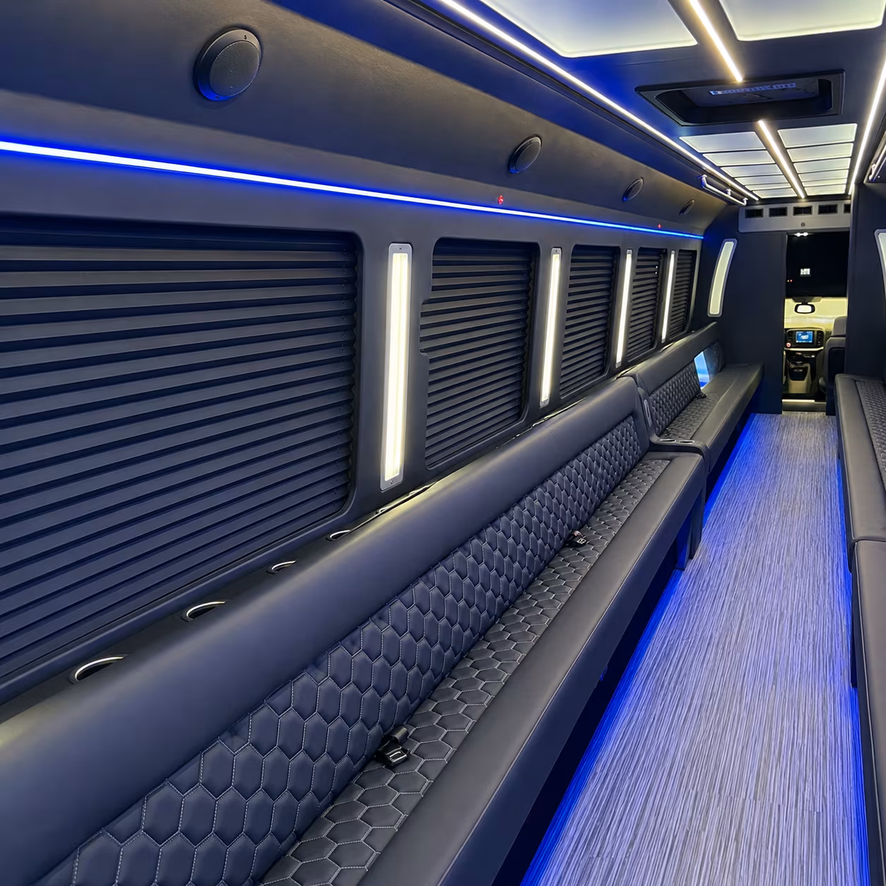 greensboro party bus interior