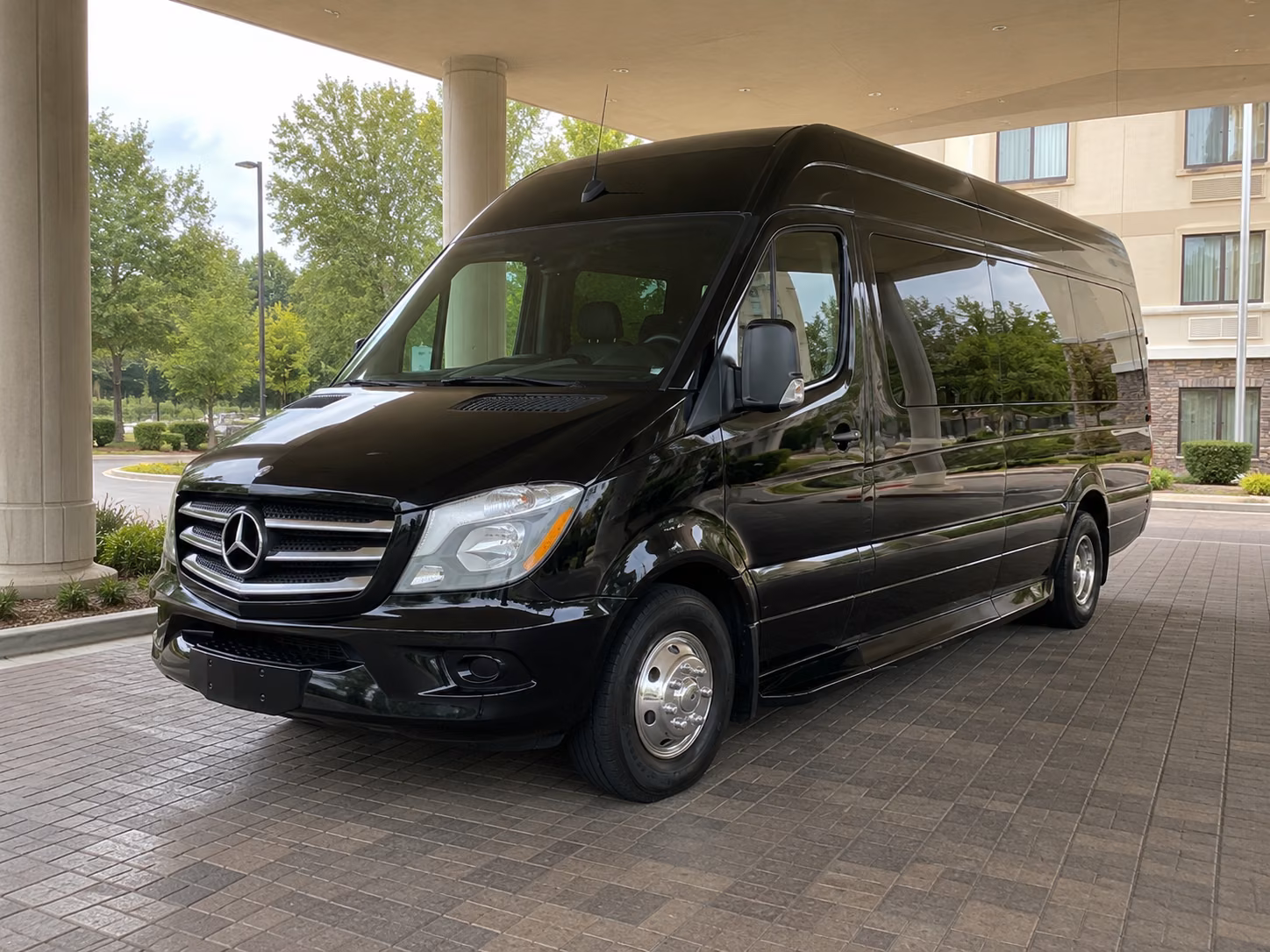 greensboro sprinter van with driver